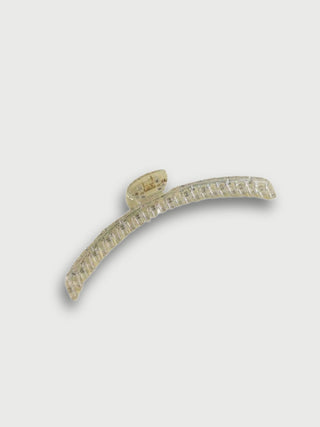 Clear claw clip hair accessory